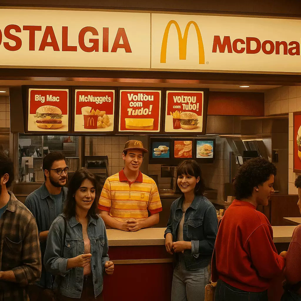 Nostalgia no marketing do McDonald’s: como a campanha retrô conectou com o público