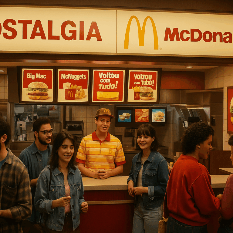 Nostalgia no marketing do McDonald’s: como a campanha retrô conectou com o público