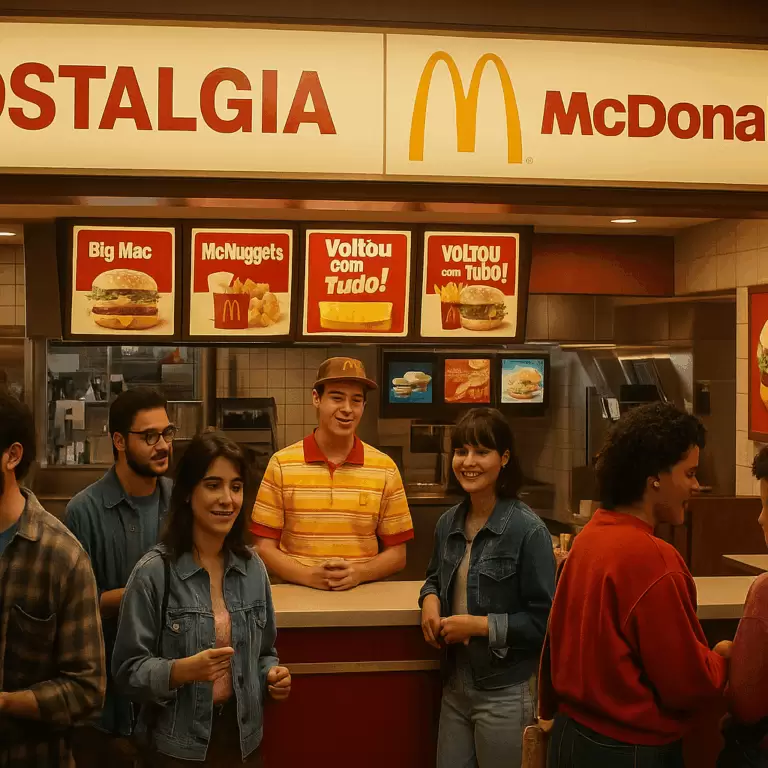 Nostalgia no marketing do McDonald’s: como a campanha retrô conectou com o público
