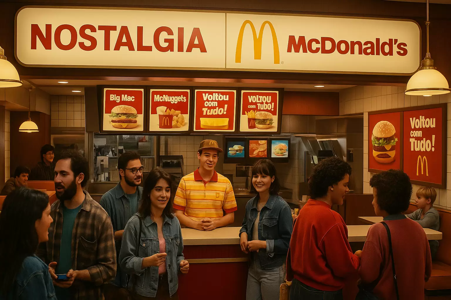 Nostalgia no marketing do McDonald’s: como a campanha retrô conectou com o público