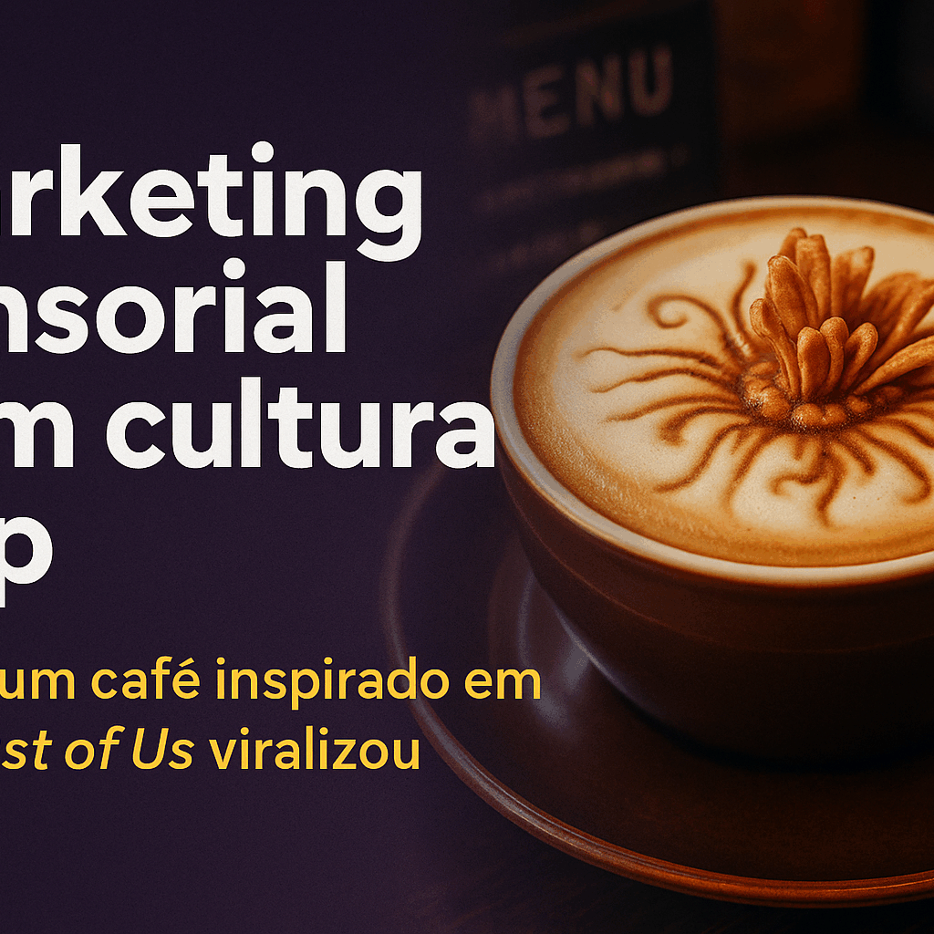 Marketing sensorial com cultura pop: como um café inspirado em The Last of Us viralizou