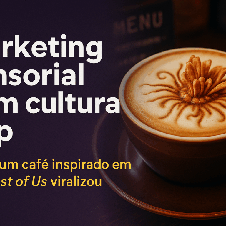 Marketing sensorial com cultura pop: como um café inspirado em The Last of Us viralizou